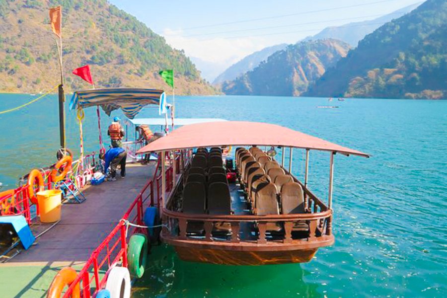 Boat Ride in Chamera Lake