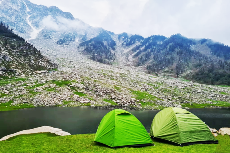 Camping at Kareri Lakes