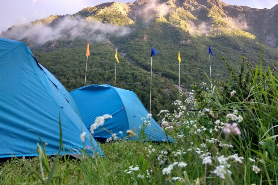 Camping in Sangla Valley