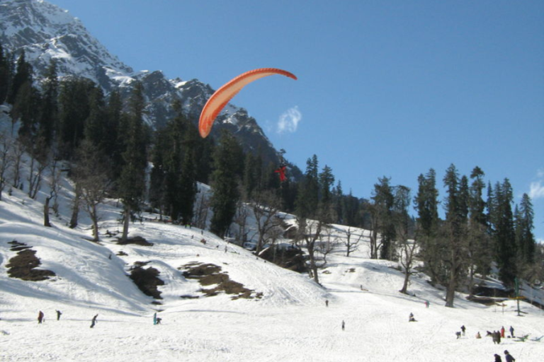 Paragliding in Sangla Valley