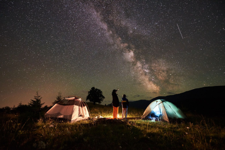 Stargazing and Camping