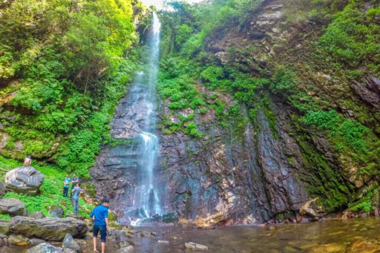 Chhoie Waterfall in Tirthan Valley