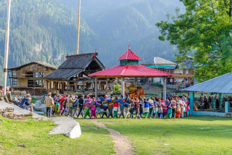 Sharchi Village in Tirthan Valley