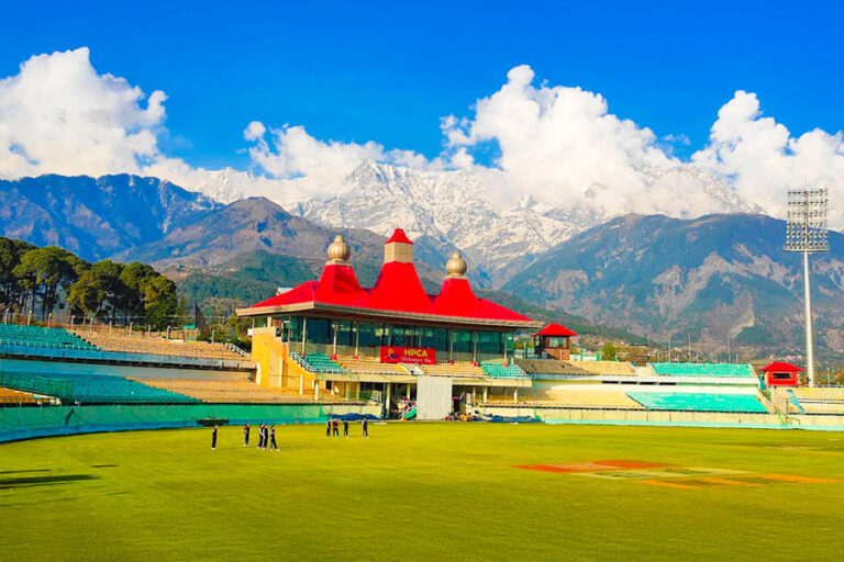 HPCA stadium in Dharamshala